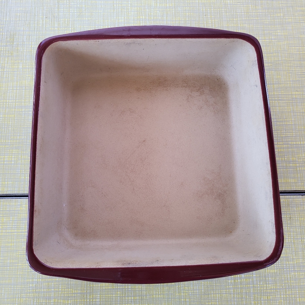 The Pampered Chef Square Baker 9” New Traditions